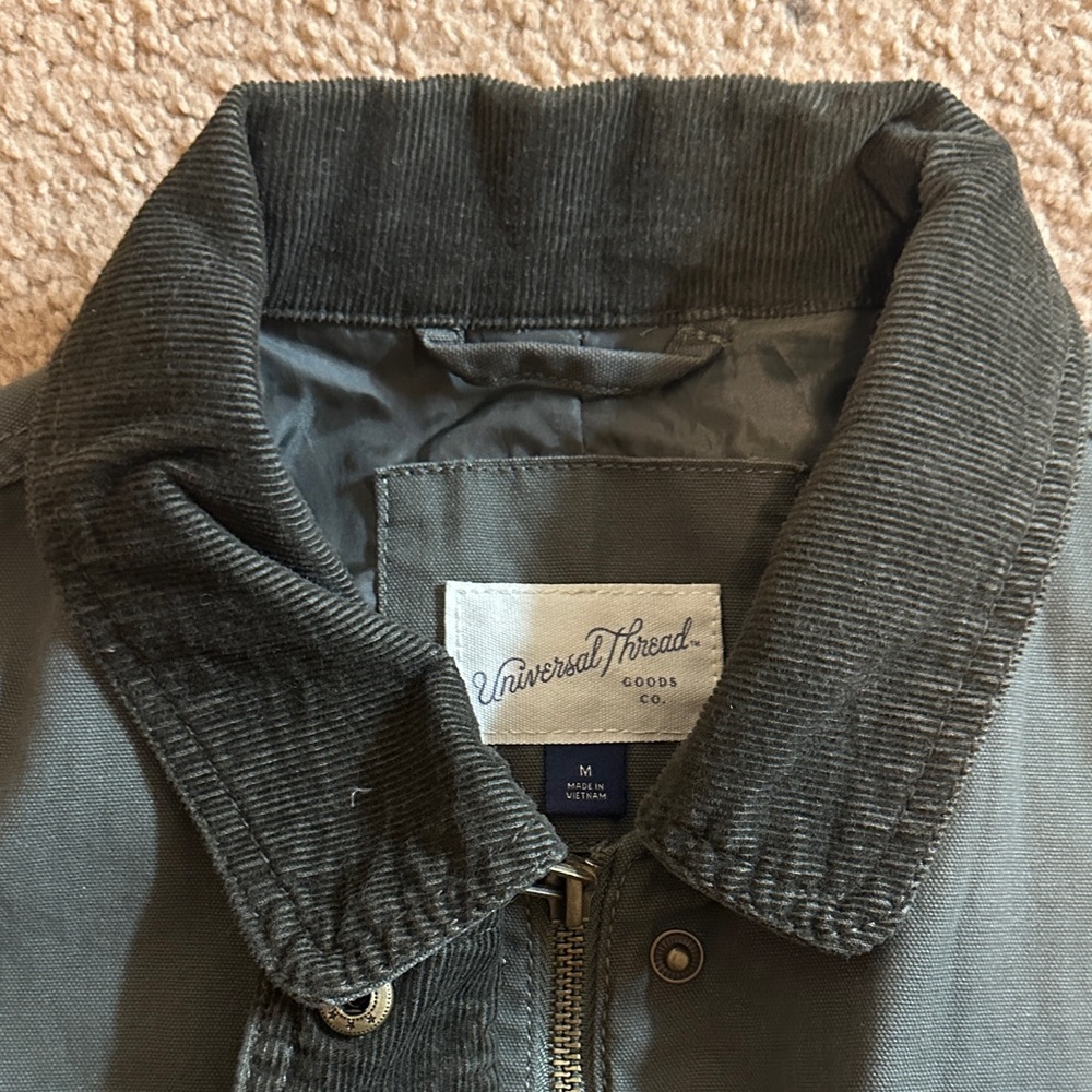 Universal Thread Women's Utility Jacket In Olive … - image 3